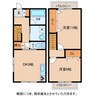 スモールフォレスト 2LDKの間取り