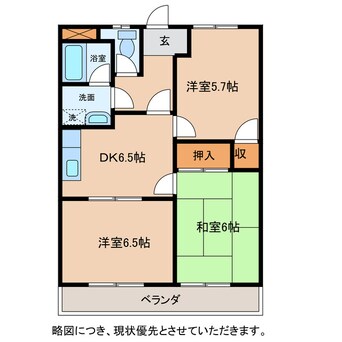 間取図 アメニティ21