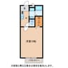 グリーチネ 1Kの間取り