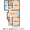 パディーポンド 2DKの間取り