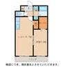 アースマーシマンションⅡ 1LDKの間取り