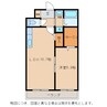 アースマーシマンションⅡ 1LDKの間取り