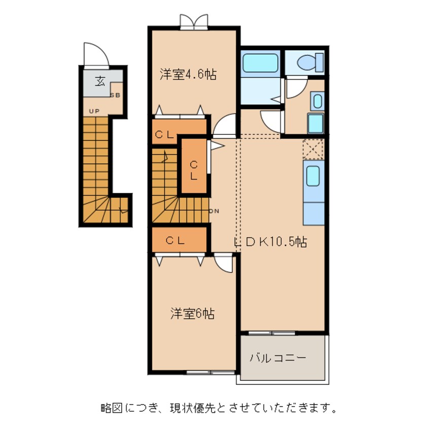 間取図 ソレアード・フロレスター