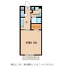 シャルマン愛知川 1Kの間取り