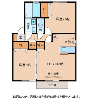 間取図 ソレイユ・ヴィラ