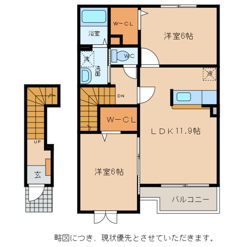 間取図 ヴィラ・サン・フィオーレ