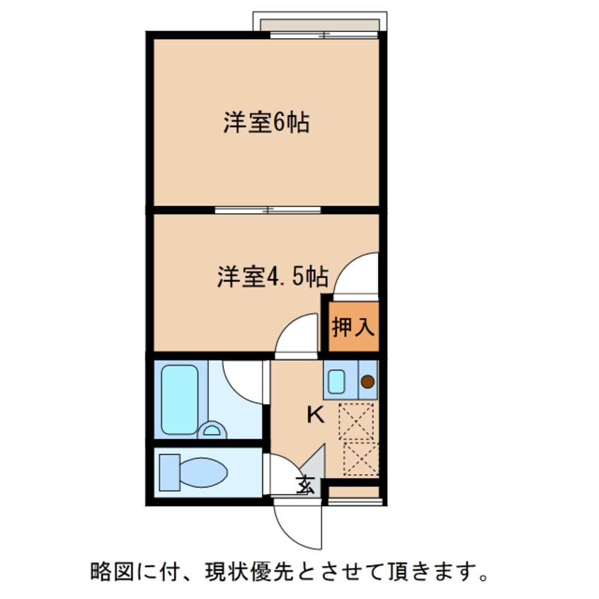 間取図 ドリームハイツⅡ号館