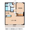 メゾン トレント 1LDKの間取り