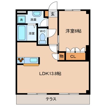 間取図 メゾン トレント