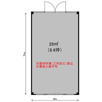 間取図 布施倉庫