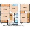 東沖野小林邸 4DKの間取り