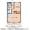 グッドウィル沖野 1LDKの間取り