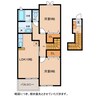 ネオレジデンス 2LDKの間取り