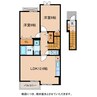 フォレスト日野 2LDKの間取り