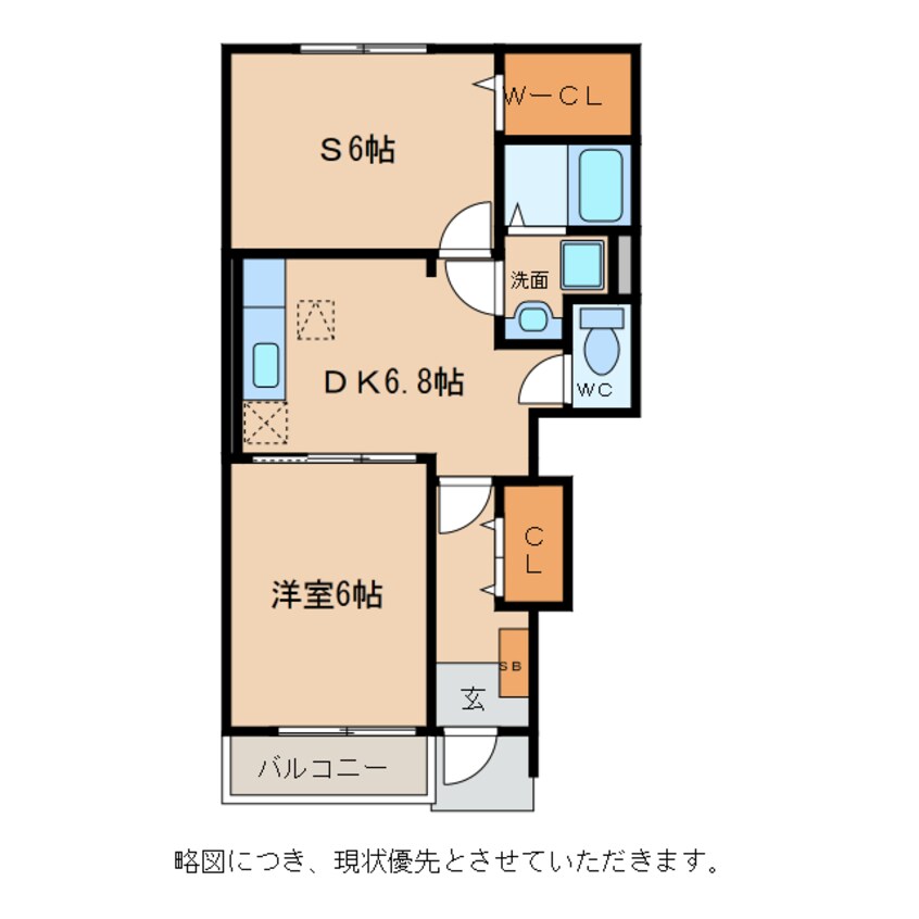 間取図 グリシーヌ　アビテ