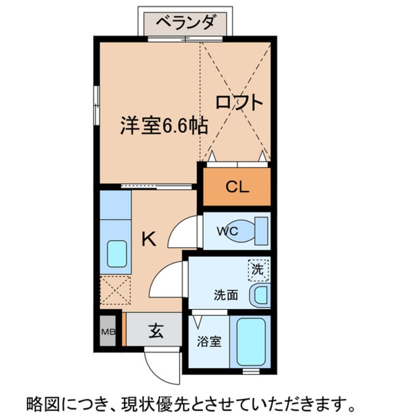 間取図 コーポ妙法寺