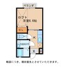 コーポ妙法寺 1Kの間取り