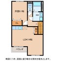 メープルコートの間取図
