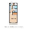 サンハイツ・オクヤマⅡ 1Kの間取り