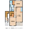 ノトス・カーサ 2LDKの間取り