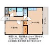 グレースランドⅡ 1LDKの間取り