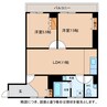 レジデンス五個荘 2LDKの間取り