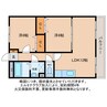 グレースランド 2LDKの間取り