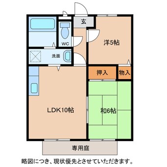 間取図 リヴィエール神子沢