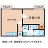 コーポ愛荘 1DKの間取り