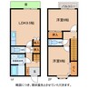 サンセール 2LDKの間取り