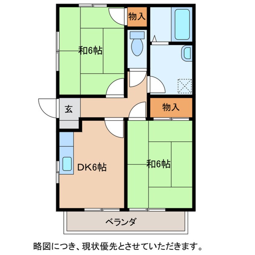 間取図 ドミール