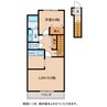 エクセレントアーバン・カズ 1LDKの間取り