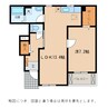 コーポ勢多七番館 1LDKの間取り