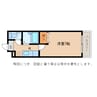 グリーンコート 1Kの間取り