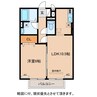 コージーコート 1LDKの間取り