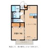 セジュールアースマーシⅢ 1LDKの間取り
