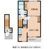 CREVIA 1LDKの間取り