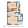 ディアコート秀明 1LDKの間取り
