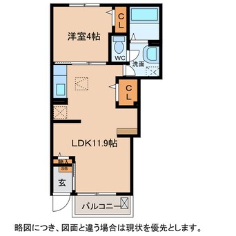 間取図 メゾンドシュシュ　リヴィエール