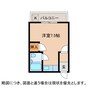 エーデルいせの 1Rの間取り