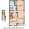 メディカル・中小路南 2LDKの間取り