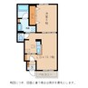 メディカル・中小路南 1LDKの間取り