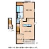 雅楽（うた） 2LDKの間取り