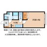 ベル　プロムナードわたむき 1Kの間取り