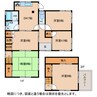五個荘１貸家 5DKの間取り
