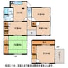 五個荘１貸家 5DKの間取り