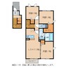 サザンクロスⅠ番館 3LDKの間取り