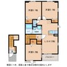 ローズ・スターデン・ジン 3LDKの間取り