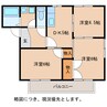 ヴィラオキノ 3DKの間取り