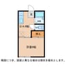 スカイハイツ 1DKの間取り